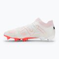 PUMA Ultimate FG/AG pánské kopačky puma white/puma black/fire orchid 10