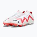 PUMA Ultimate FG/AG pánské kopačky puma white/puma black/fire orchid 13