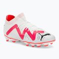 Dětské kopačky PUMA Future Pro FG/AG Jr puma white/puma black/fire orchid