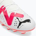 Dětské kopačky PUMA Future Pro FG/AG Jr puma white/puma black/fire orchid 7