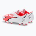 Pánské kopačky PUMA Ultra Play FG/AG puma white/puma black/fire orchid 3