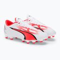 Pánské kopačky PUMA Ultra Play FG/AG puma white/puma black/fire orchid 4
