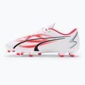 Pánské kopačky PUMA Ultra Play FG/AG puma white/puma black/fire orchid 10