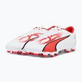 Pánské kopačky PUMA Ultra Play FG/AG puma white/puma black/fire orchid 12