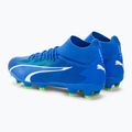 PUMA Ultra Pro FG/AG pánské kopačky ultra blue/puma white/pro green 3