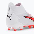 Pánské kopačky PUMA Ultra Pro FG/AG puma white/puma black/fire orchid 9