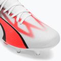 Pánské kopačky PUMA Ultra Match MXSG puma white/puma black/fire orchid 7