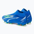 Pánské kopačky PUMA Ultra Match+ Ll FG/AG ultra blue/puma white/pro green 3