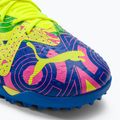 PUMA Future Match Energy TT pánské kopačky ultra blue/yellow alert/luminous pink 7