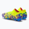 PUMA Future Ultimate Energy FG/AG pánské kopačky ultra blue/yellow alert/luminous pink 3