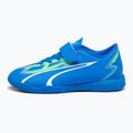 Dětské kopačky PUMA Ultra Play IT V Jr ultra blue/puma white/pro green 7