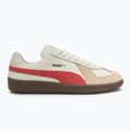 Boty PUMA Army Trainer warm white/granola/astro red 2