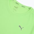 Dámské běžecké tričko PUMA Run Favorite Heather green/neon 3