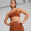 Fitness podprsenka PUMA Move Shapeluxe Seamless teak 3