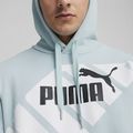 Pánská mikina  PUMA Power Graphic Hoodie TR turquoise surf 6