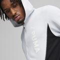 Pánská mikina PUMA Fit Double Knit FZ Hoodie silver mist 5