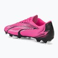 Kopačky PUMA Ultra Ultimate FG/AG jedovatě růžová/puma bílá/puma černá 3