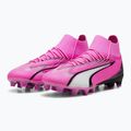 Kopačky PUMA Ultra Pro FG/AG jedovatě růžová/puma bílá/puma černá 10