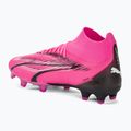 Kopačky PUMA Ultra Pro FG/AG jedovatě růžová/puma bílá/puma černá 3