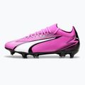 Kopačky PUMA Ultra Match MxSG jedovatě růžová/puma bílá/puma černá 8