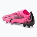 Kopačky PUMA Ultra Match FG/AG jedovatě růžová/puma bílá/puma černá 3
