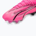Kopačky PUMA Ultra Match FG/AG jedovatě růžová/puma bílá/puma černá 7