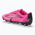 Dětské kopačky PUMA Ultra Play FG/AG Jr poison pink/puma white/puma black 3