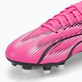 Dětské kopačky PUMA Ultra Play FG/AG Jr poison pink/puma white/puma black 7