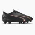 PUMA Ultra Play FG/AG Jr dětské kopačky puma black/copper rose 2