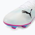 Kopačky PUMA Future 7 Play FG/AG puma white/puma black/poison pink 7