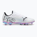 Kopačky PUMA Future 7 Play FG/AG puma white/puma black/poison pink 9