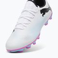 Kopačky PUMA Future 7 Play FG/AG puma white/puma black/poison pink 12