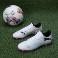 Kopačky PUMA Future 7 Play FG/AG puma white/puma black/poison pink 14