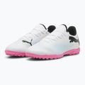 Kopačky PUMA Future 7 Play TT puma white/puma black/poison pink 10