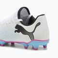 Dětské kopačky  PUMA Future 7 Play FG/AG puma white/puma black/poison pink 8