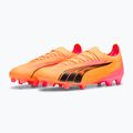 Kopačky PUMA Ultra Ultimate FG/AG sunset glow/puma black/sun stream 10