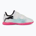 Dětské kopačky  PUMA Future 7 Play IT V puma white/puma black/poison pink 2