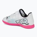 Dětské kopačky  PUMA Future 7 Play IT V puma white/puma black/poison pink 3