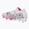 Kopačky PUMA Future 7 Ultimate MxSG puma white/puma black/poison pink 3