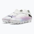 Dětské kopačky  PUMA Future 7 Pro FG/AG Jr puma white/puma black/poison pink 10
