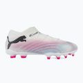 Kopačky PUMA Future 7 Pro+ FG/AG puma white/puma black/poison pink 2