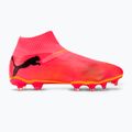 Fotbalové boty PUMA Future 7 Match+ LL FG/AG sunset glow/puma black/sun stream 2