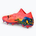 Kopačky PUMA Future 7 Match Neymar Jr FG/AG sunset glow/black/sun stream/puma green/blue 3