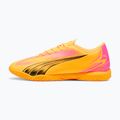 Fotbalové boty PUMA Ultra Play IT sunset glow/puma black/sun stream 8