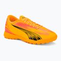 Kopačky PUMA Ultra Play TT sunset glow/puma black/sun stream