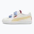 Dětské boty PUMA Smash 3.0 Summer Camp V PS warm white/chamomile/puma white 9