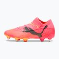 Fotbalové boty PUMA Future 7 Ultimate MxSG sunset glow/puma black/sun stream 8