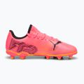 Dětské kopačky PUMA Future 7 Play FG/AG Jr sunset glow/puma black/sun stream 9