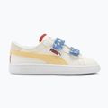 Dětské boty PUMA Smash 3.0 Summer Camp V Inf warm white/chamomile/puma white 2