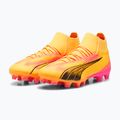 Kopačky PUMA Ultra Pro FG/AG sunset glow/puma black/sun stream 10